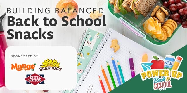 Building Balanced Back To School Snacks